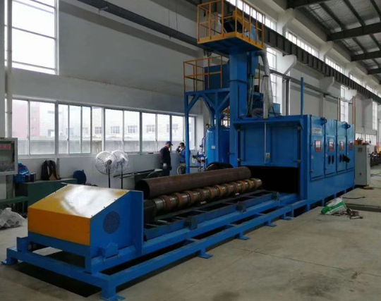 辽阳喷砂机在管道除锈中的现场施工应用